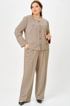 Брюки, жакет SOVA 11313 серый - фото 1