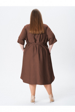 Платье Condra 4394 коричневый - фото 3
