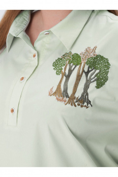 Блуза Condra 16287 мятный - фото 3