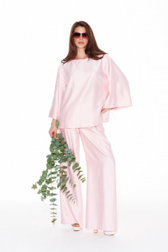 Блуза ELLETTO LIFE 3969 розовый - фото 2