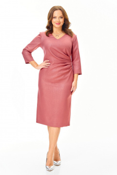 Платье T&N 7704 терракот - фото 1