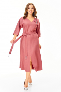 Платье T&N 7711 терракот - фото 1