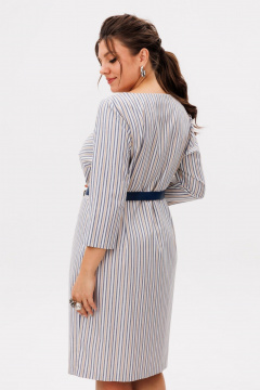 Платье Anelli 1591 дымчатый - фото 5