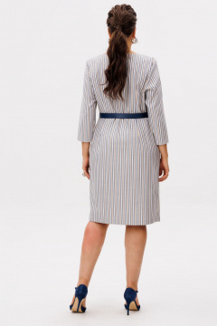 Платье Anelli 1591 дымчатый - фото 4