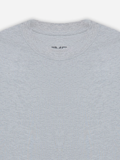 Футболка Mark Formelle 112866/25-34801Ц-0 св.серый_меланж_4306_А_тампопечать - фото 4