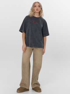 Футболка Mark Formelle 112961/25-ОБР38308П-0-2 ACID_WASH_графит_печать_448_W_вышивка - фото 2