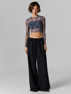 Лонгслив Mark Formelle 302495/25-ОБР38339П-10 серый_гепард_010.2_Сублимация_полотна - фото 1