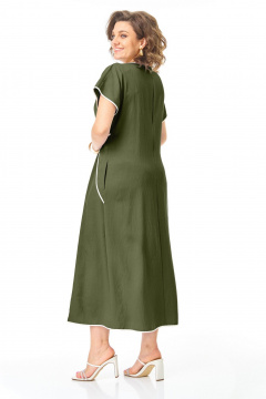 Платье VI ORO VR-1260 олива - фото 5