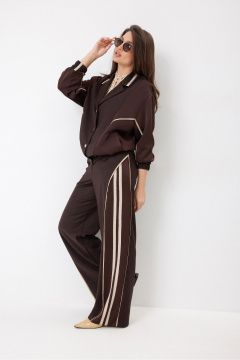 Брюки, жакет ElPaiz 1320 шоколад - фото 4