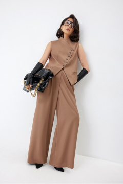 Брюки, жакет, жилет ElPaiz 1322 песок - фото 5