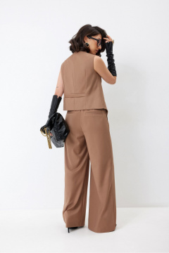 Брюки, жакет, жилет ElPaiz 1322 песок - фото 4