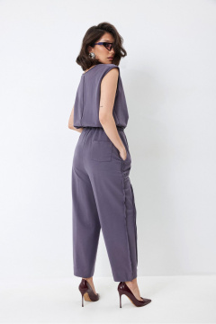 Брюки, жакет, топ ElPaiz 1331 сиреневый - фото 4