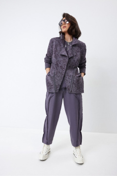 Брюки, жакет, топ ElPaiz 1331 сиреневый - фото 2