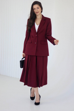 Жакет Tammi 3Т147-25/10 бордовый - фото 1