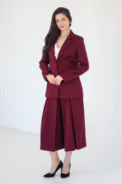 Жакет Tammi 3Т147-25/10 бордовый - фото 2