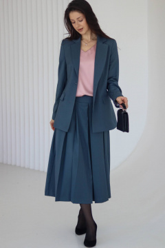 Жакет Tammi 3Т147-25/6 серо-голубой - фото 2