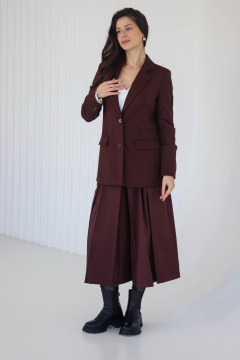 Жакет Tammi 3Т147-25/9 коричневый - фото 5