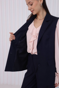 Жилет Tammi 3Т148-25/2 синий - фото 4