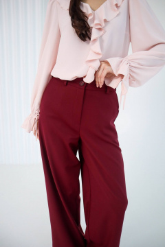 Брюки Tammi 3Т149-25/10 бордовый - фото 4