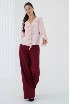 Брюки Tammi 3Т149-25/10 бордовый - фото 1