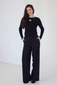 Брюки Tammi 3Т149-25/2 черный - фото 3