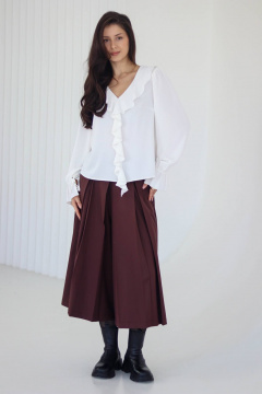 Блуза Tammi 3Т155-26/3 молочный - фото 3