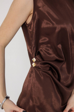 Блуза Tammi 3Т157-25/9 коричневый - фото 5