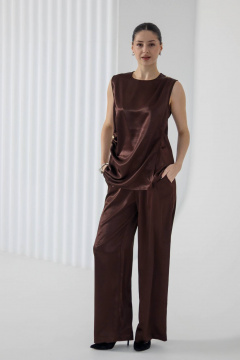 Блуза Tammi 3Т157-25/9 коричневый - фото 3