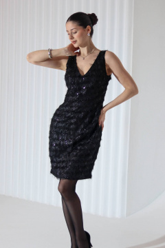 Платье Tammi 3Т158-25/2 черный - фото 4