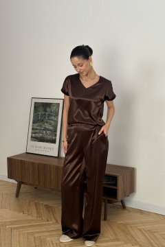 Брюки Tammi 3Т93-24/9 коричневый - фото 3