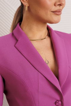 Жакет, юбка Мода Юрс 2224 пурпур - фото 5