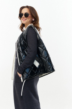 Жилет AVE RARA 1072 черный-глянец - фото 2