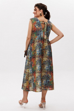 Платье Anelli 1629 калейдоскоп - фото 5