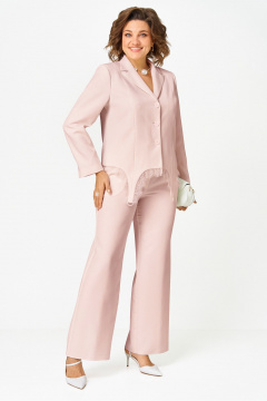 Брюки, жакет Vilena 1137 крем - фото 1