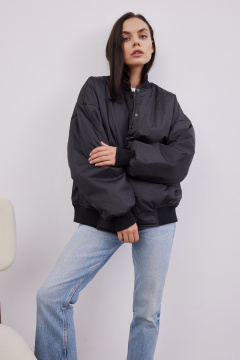 Бомбер Dorima W3.006 черная - фото 2