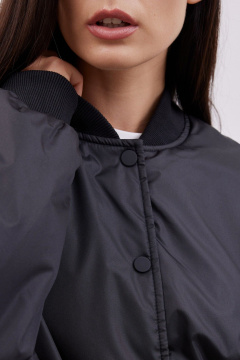 Бомбер Dorima W3.006 черная - фото 4