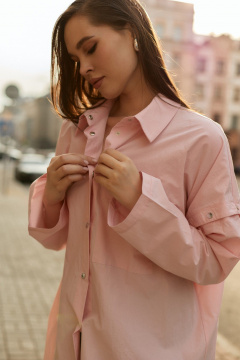 Рубашка Dorima W13.001 розовая - фото 2