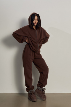 Брюки Dorima W10.007 кофе - фото 3