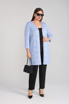 Кардиган BONADI 2096 голубой - фото 3