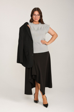 Джемпер BONADI 2130 серый - фото 5