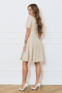 Платье Golden Valley 44284 бежевый - фото 3