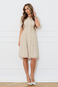 Платье Golden Valley 44284 бежевый - фото 1