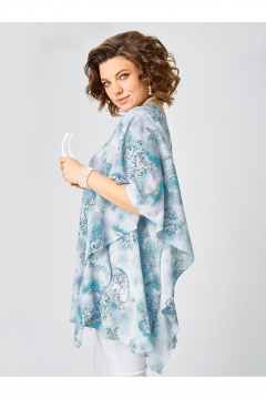 Блуза Zlata 4464 голубой - фото 5