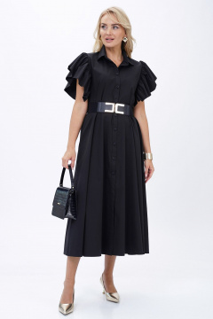 Платье Alani Collection 2445 черный - фото 2