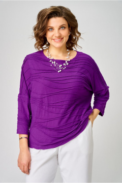 Джемпер Bliss 9404 фиолетовый - фото 4