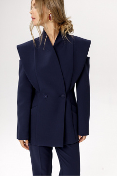 Брюки PiRS 6343 темно-синий - фото 4