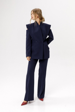 Брюки PiRS 6343 темно-синий - фото 3