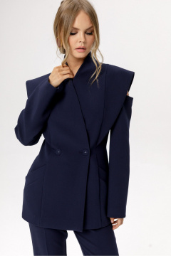 Жакет PiRS 6368 темно-синий - фото 5