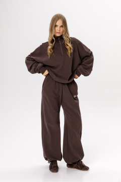 Брюки PiRS 6398 коричневый - фото 5