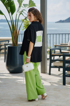 Брюки Vittoria Queen 28263бр черный_яблоко - фото 2